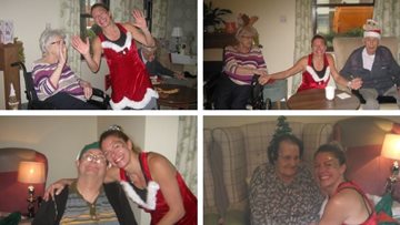 Zumba takes a festive twist at Hinckley care home